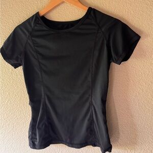Black Women's Athletic Top